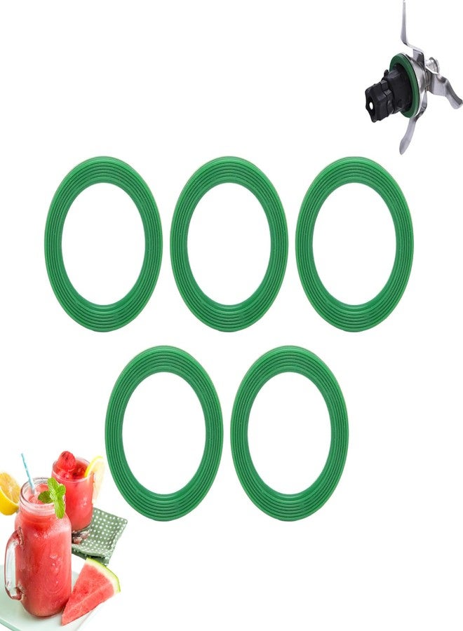 lvifloae 5Pcs Blender Sealing Gasket O-Ring Replacement Parts,Blender Gasket Sealing Ring for Vorwerk Thermomix TM5 TM6 Blender Accessory Countertop Blender Replacement Pitcher - Image 1